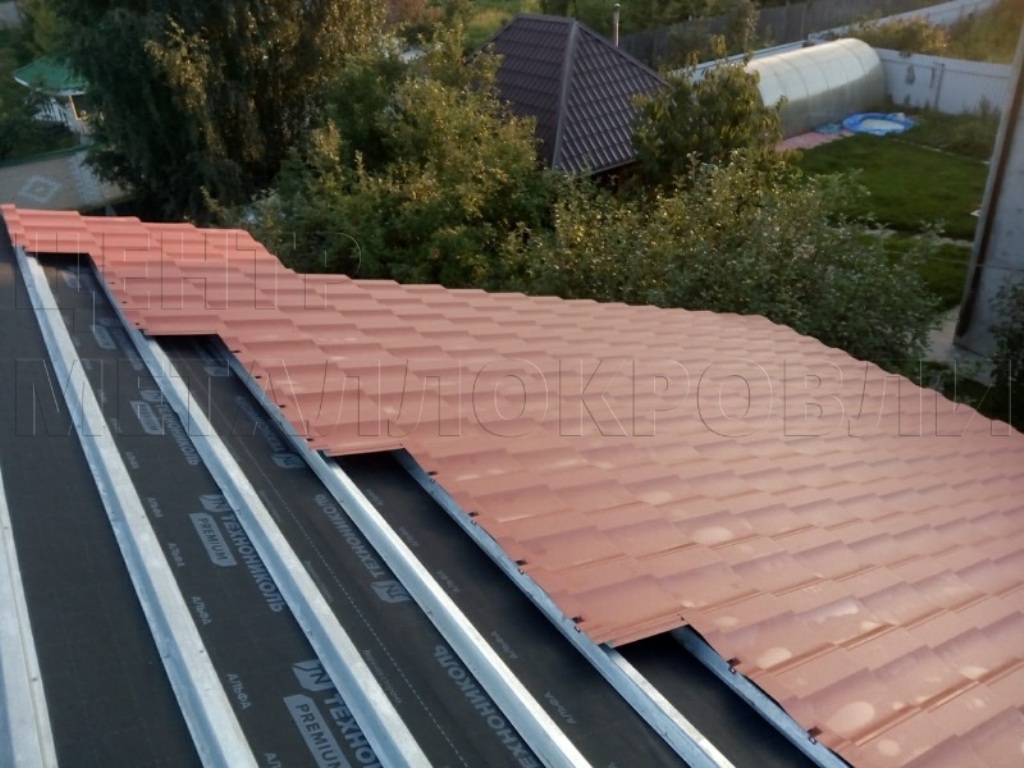 Металлочерепица Геркулес 8004 терракотовый Стальной Бархат от Центра Металлокровли в Минске Металлочерепица Геркулес 8004 терракотовый Стальной Бархат от Центра Металлокровли в Минске