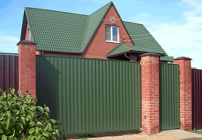 забор из пролиста