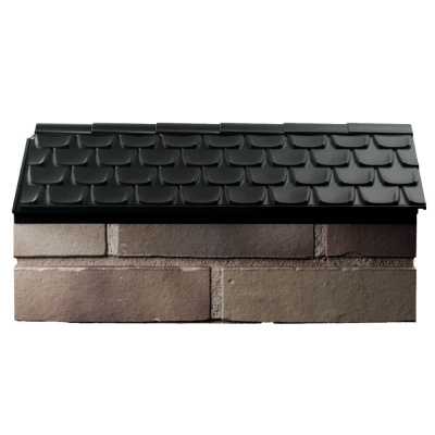 Парапет Elbrus Черный на 1 кирпич 255мм фото 2